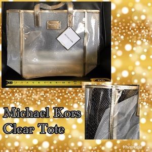 Michael Kors clear Tote